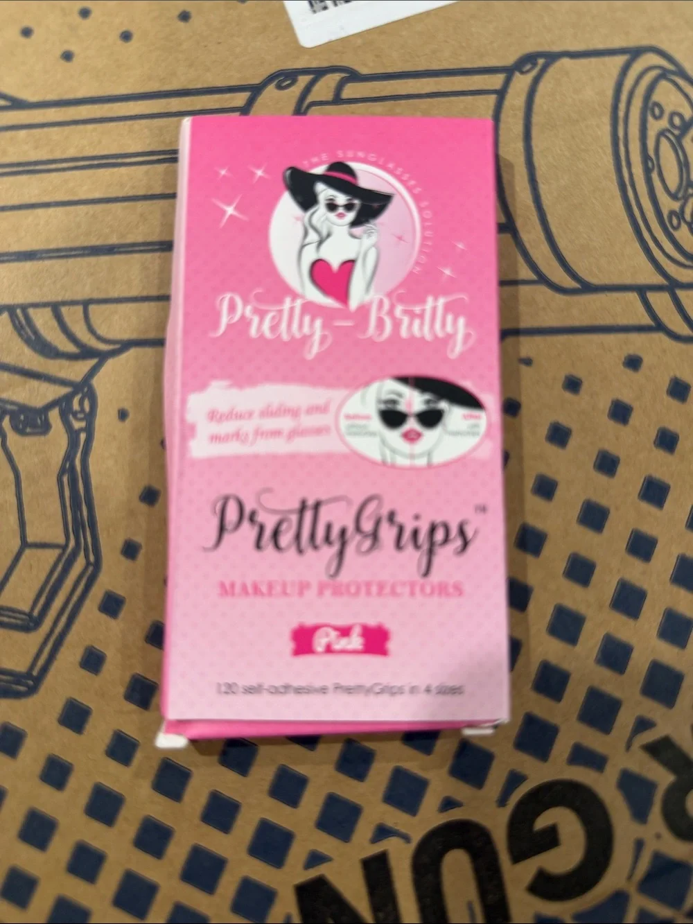 Pink Makeup Protectors by Pretty-Britty for glasses sunglasses new in box